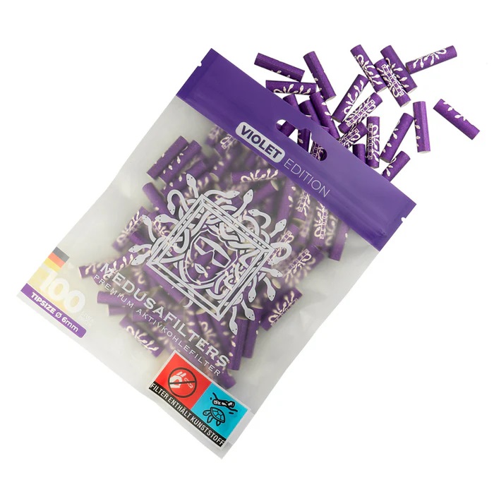 MedusaFilters - 100er Pack - VIOLET