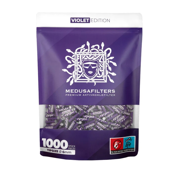 MedusaFilters - 1000er Pack - VIOLET