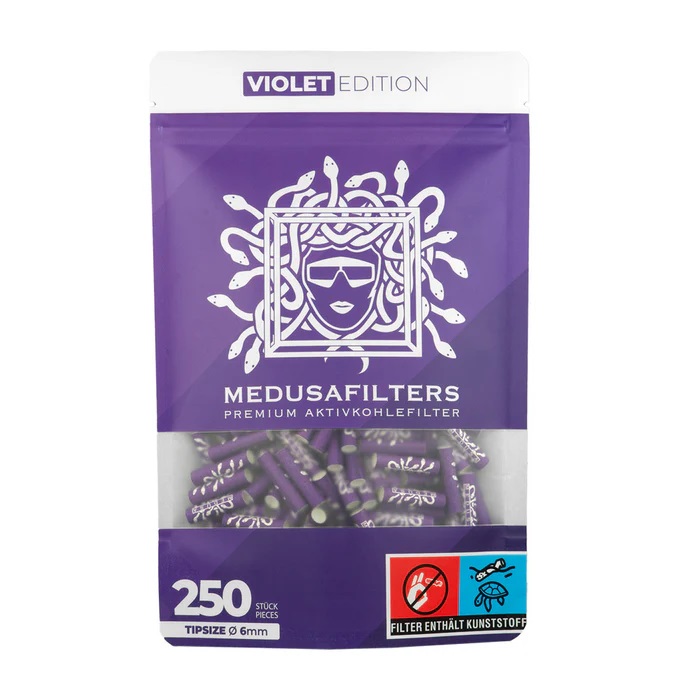 MedusaFilters - 250er Pack - VIOLET