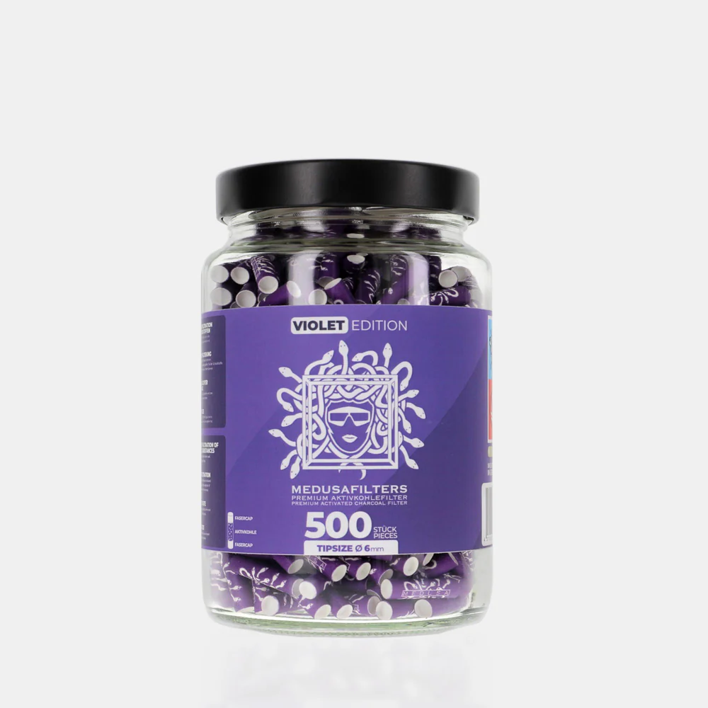 MedusaFilters - 500er Glas - VIOLET