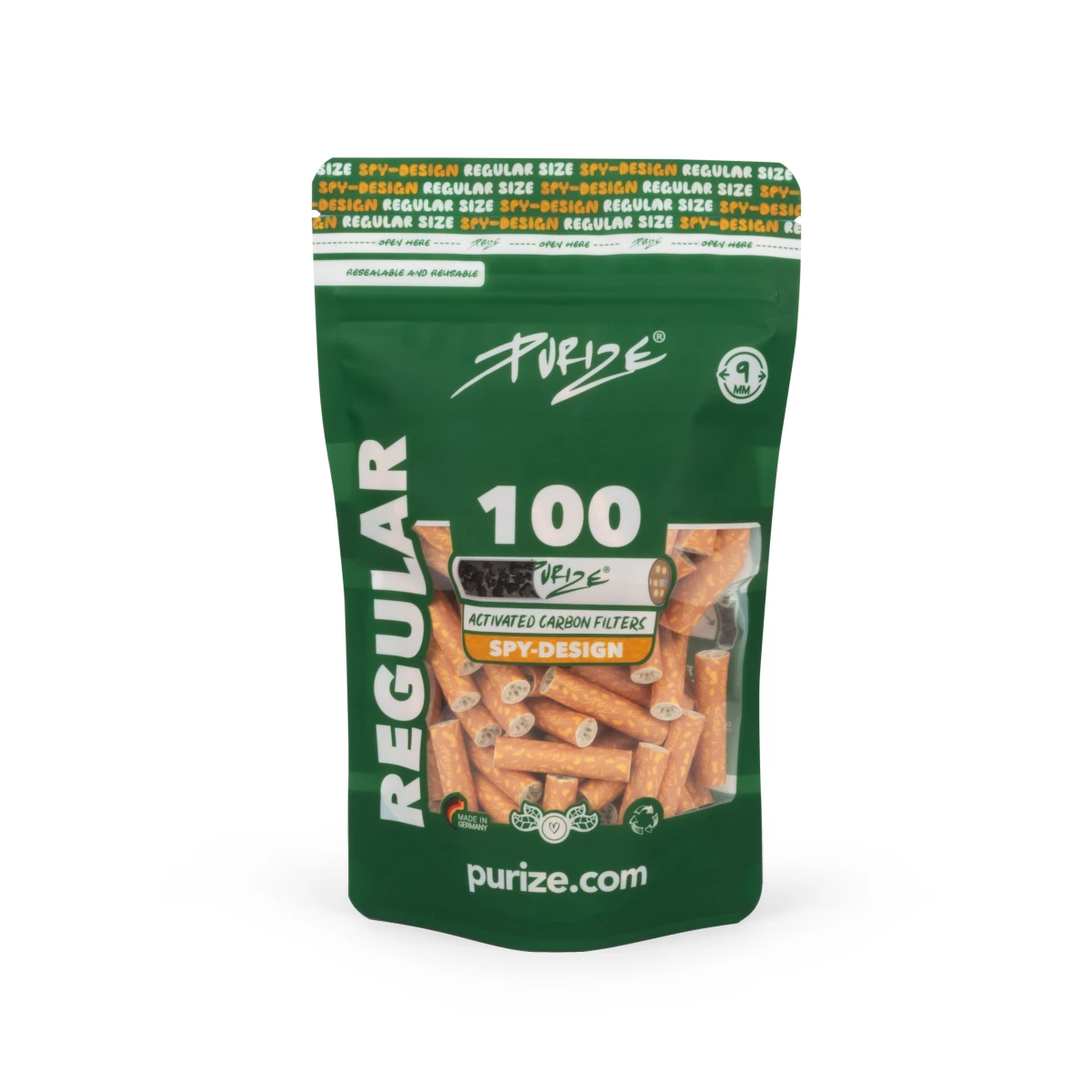 Purize - Regular Size - 9mm - 100 Stück - Spy