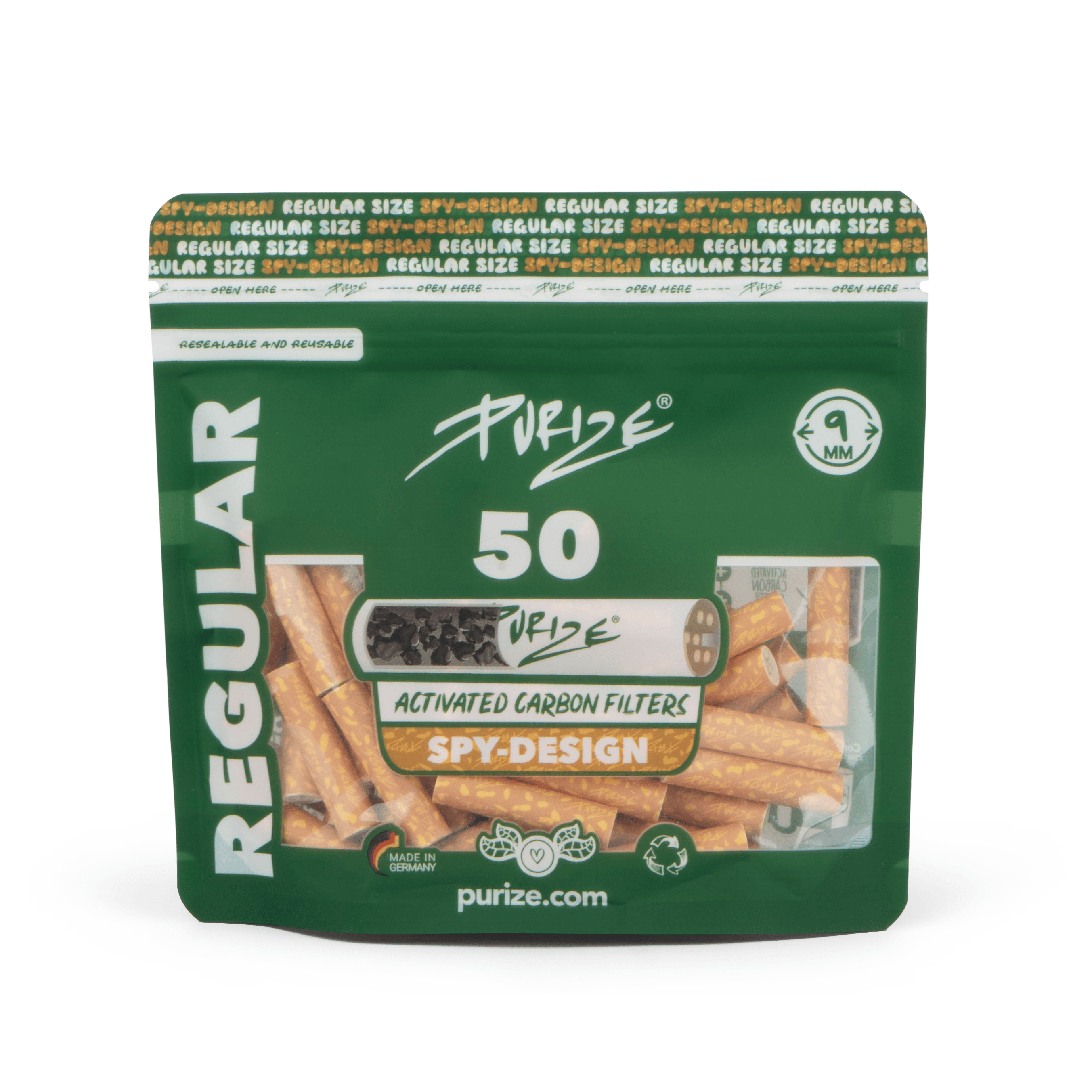Purize - Regular Size - 9mm - 50 Stück - Spy