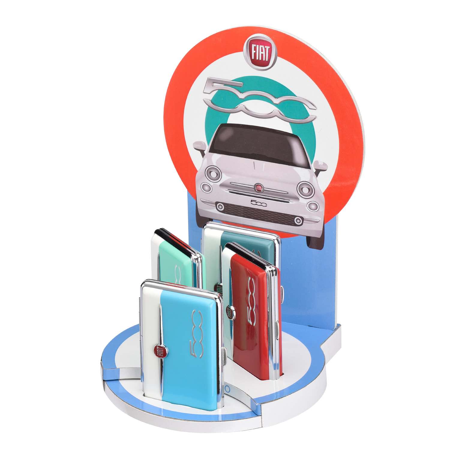 12er Zigarettenetui - FIAT 500 - Display - 8 Stück