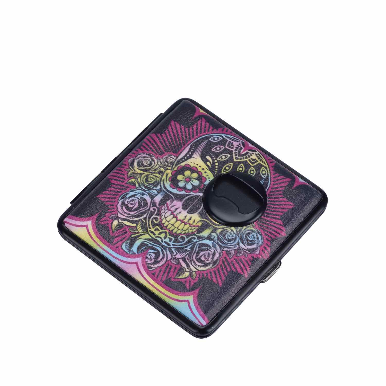 20er Zigarettenetui - Totenkopf & Flaschenöffner - Display - 12 Stück Bild 4