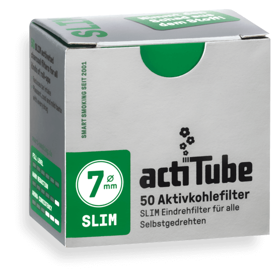 actiTube - SLIM 7mm - Box - 10 x 50 Stück