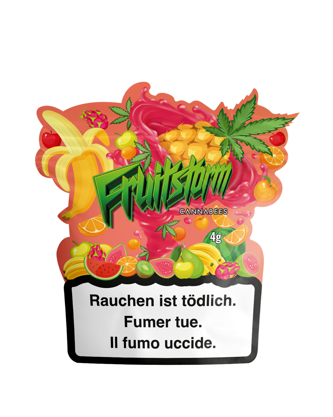 Cannabees - Fruitstorm - Indoor CBD Blüten - 4g Bild 2