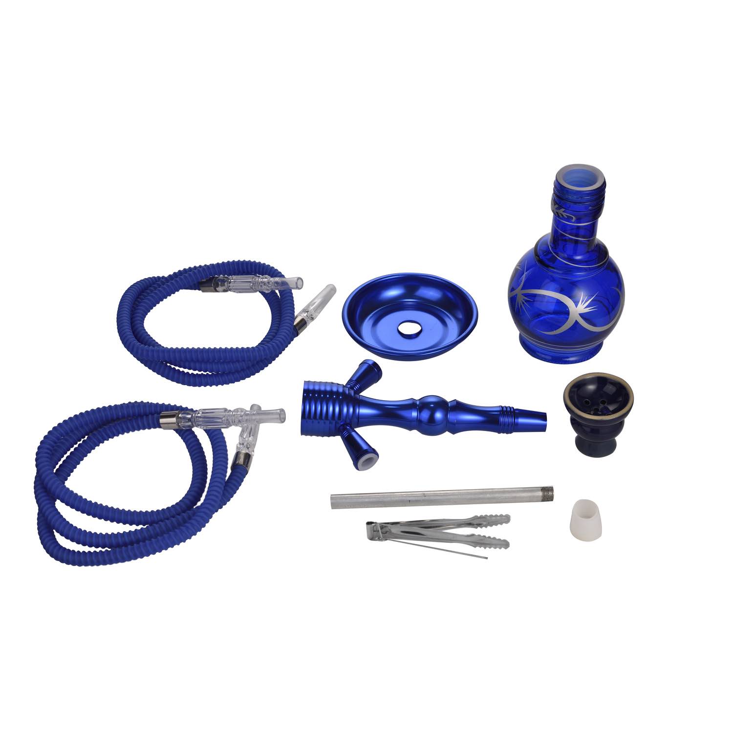 Al Malik - Shisha Inzegan Blue - 450mm - blau Bild 2