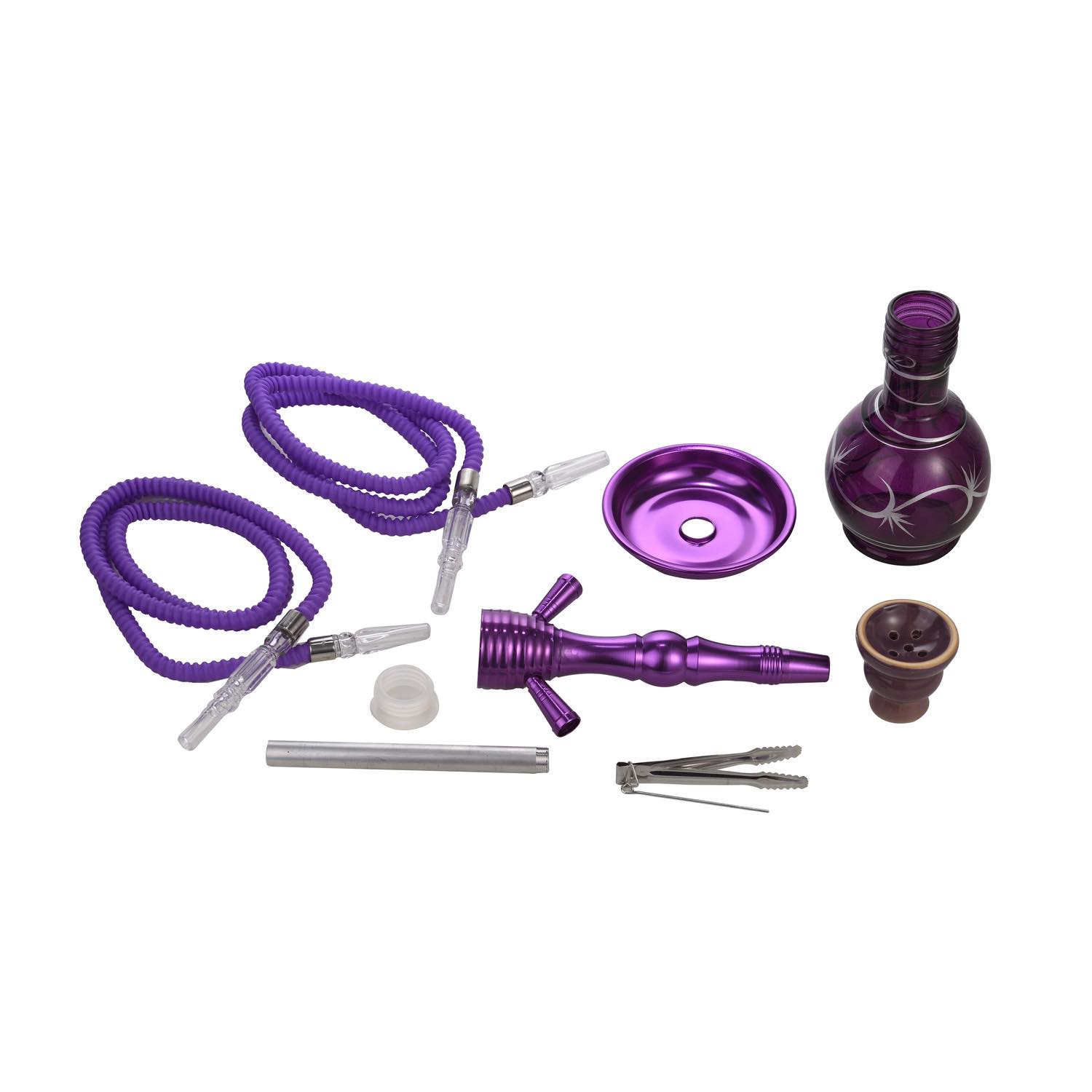 Al Malik - Shisha Inzegan Purple - 450mm - violett Bild 2