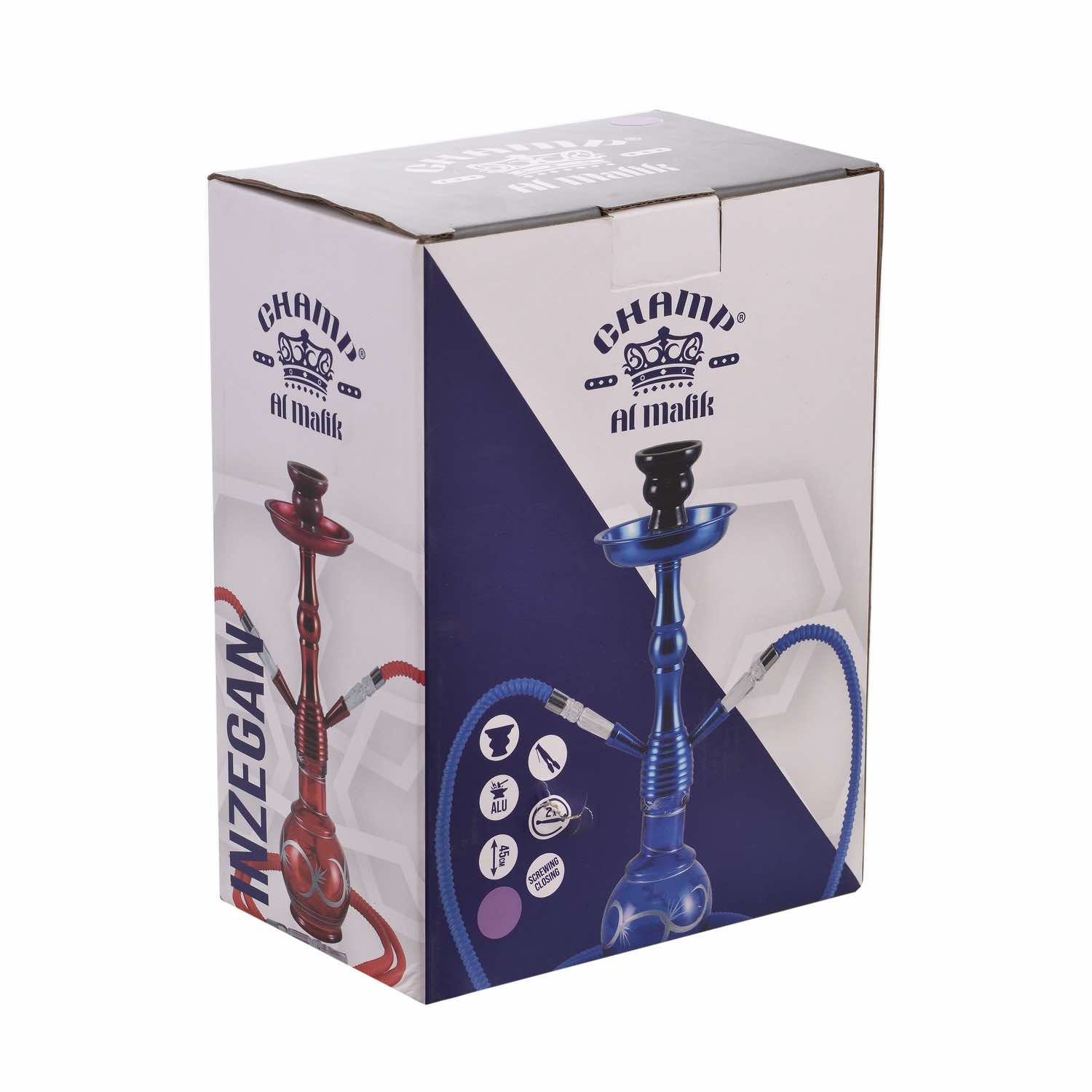 Al Malik - Shisha Inzegan Purple - 450mm - violett Bild 6