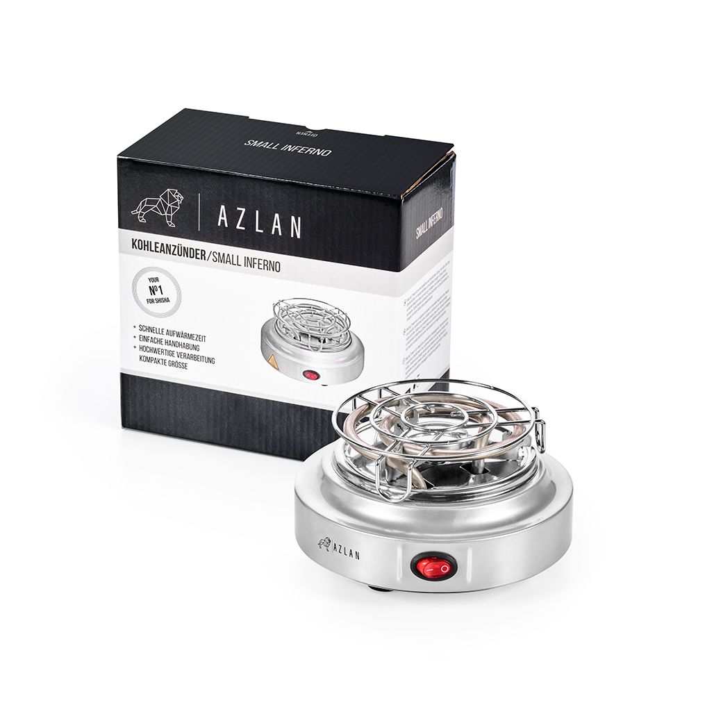 AZLAN - Kohleanzünder elektrisch - Small Inferno - 500W