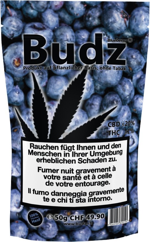 Budz - Blueberry - Outdoor CBD - 50g Bild 2