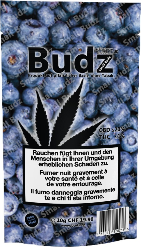 Budz - Blueberry - Indoor CBD Small Buds - 10g