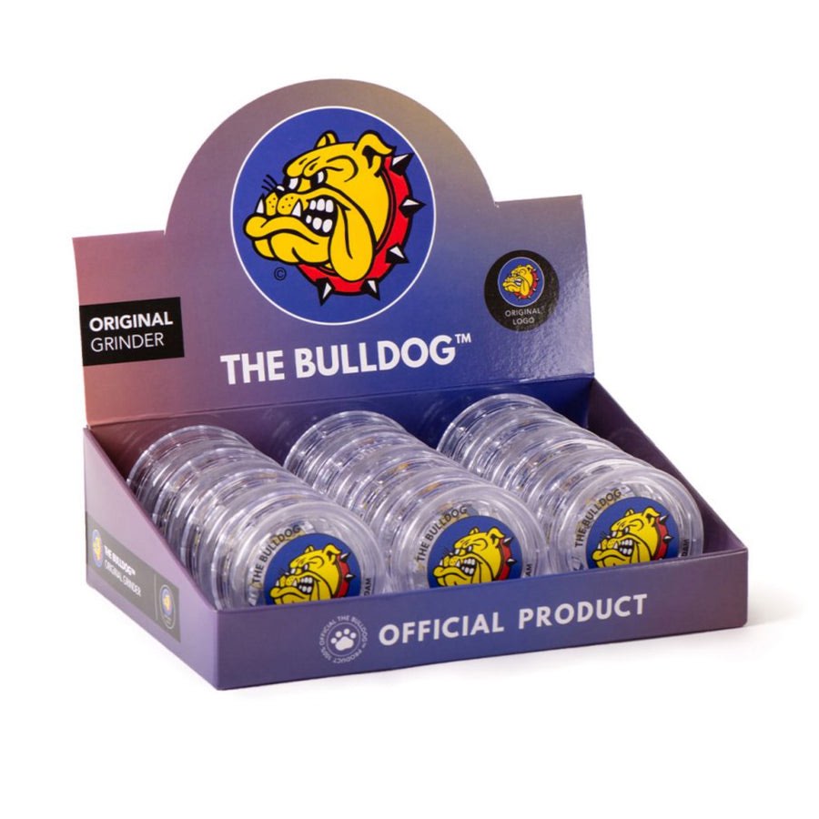 Bulldog - Plastic Grinder - 60mm - 3 Layers - Display - 12 Stück