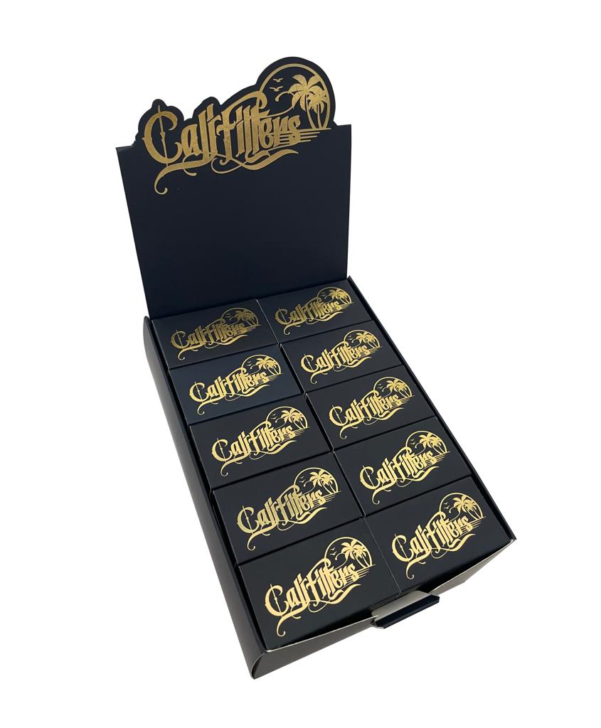 CaliFilters - Aktivkohle Filter - 6mm - Display - 40 x 20 Stück