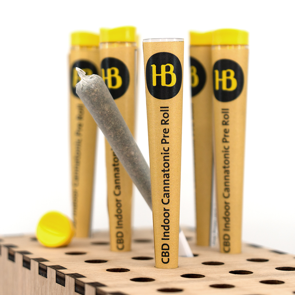 Herba di Berna - Indoor CBD Pre-Rolled Joint - Cannatonic - 1 Stück