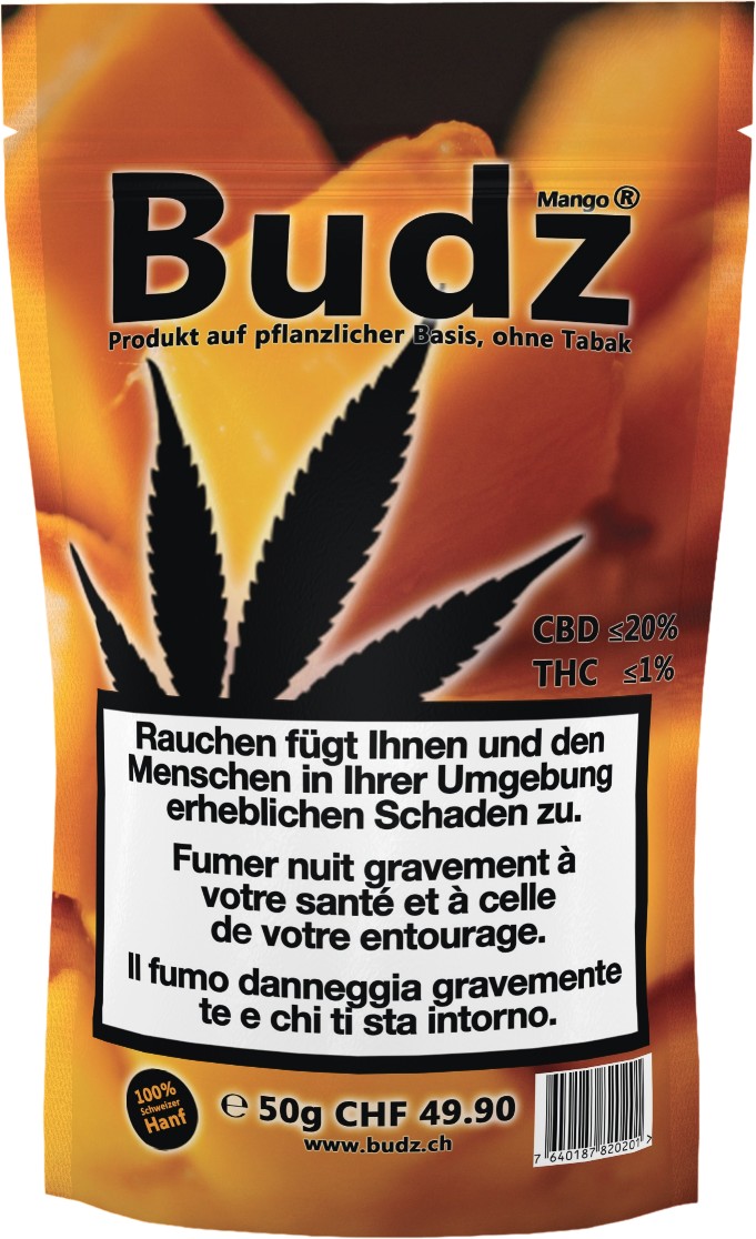 Budz - Mango - Outdoor CBD - 50g