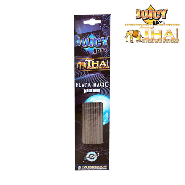 Juicy Jay - Thai Incense Sticks - Black Magic - Display - 12 x 20 Stück