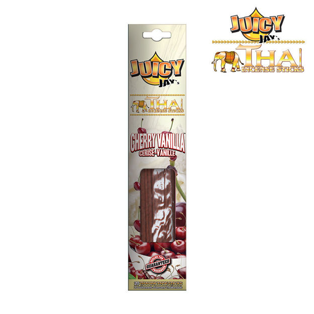 Juicy Jay - Thai Incense Sticks - Cherry Vanilla - Display - 12 x 20 Stück