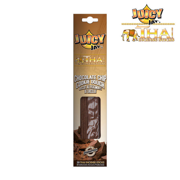 Juicy Jay - Thai Incense Sticks - Chocolate Cookie Dough - Display - 12 x 20 Stück