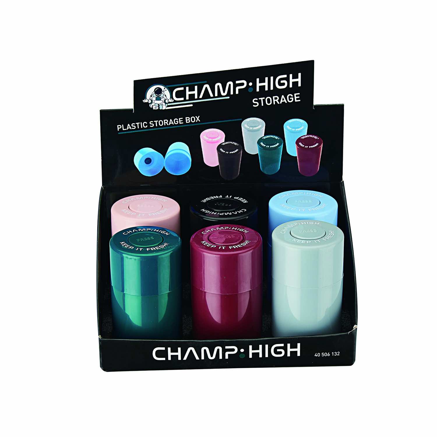 Champ High - Air Tight Vacuum Box - 60x100mm - Display - 6 Stück