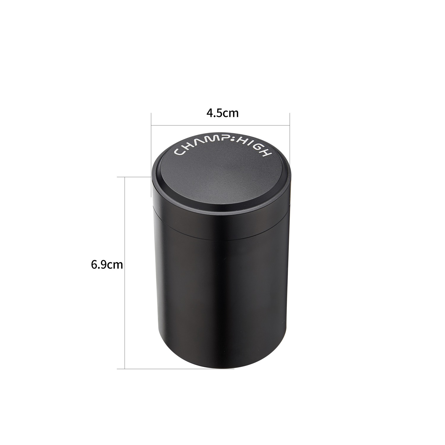 Champ High - Alu Stash Tube - Black - 45x69mm - 1 Stück Bild 4