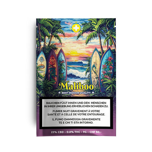 High Level Genetics - Maliboo - Indoor CBD Blüten - 2g