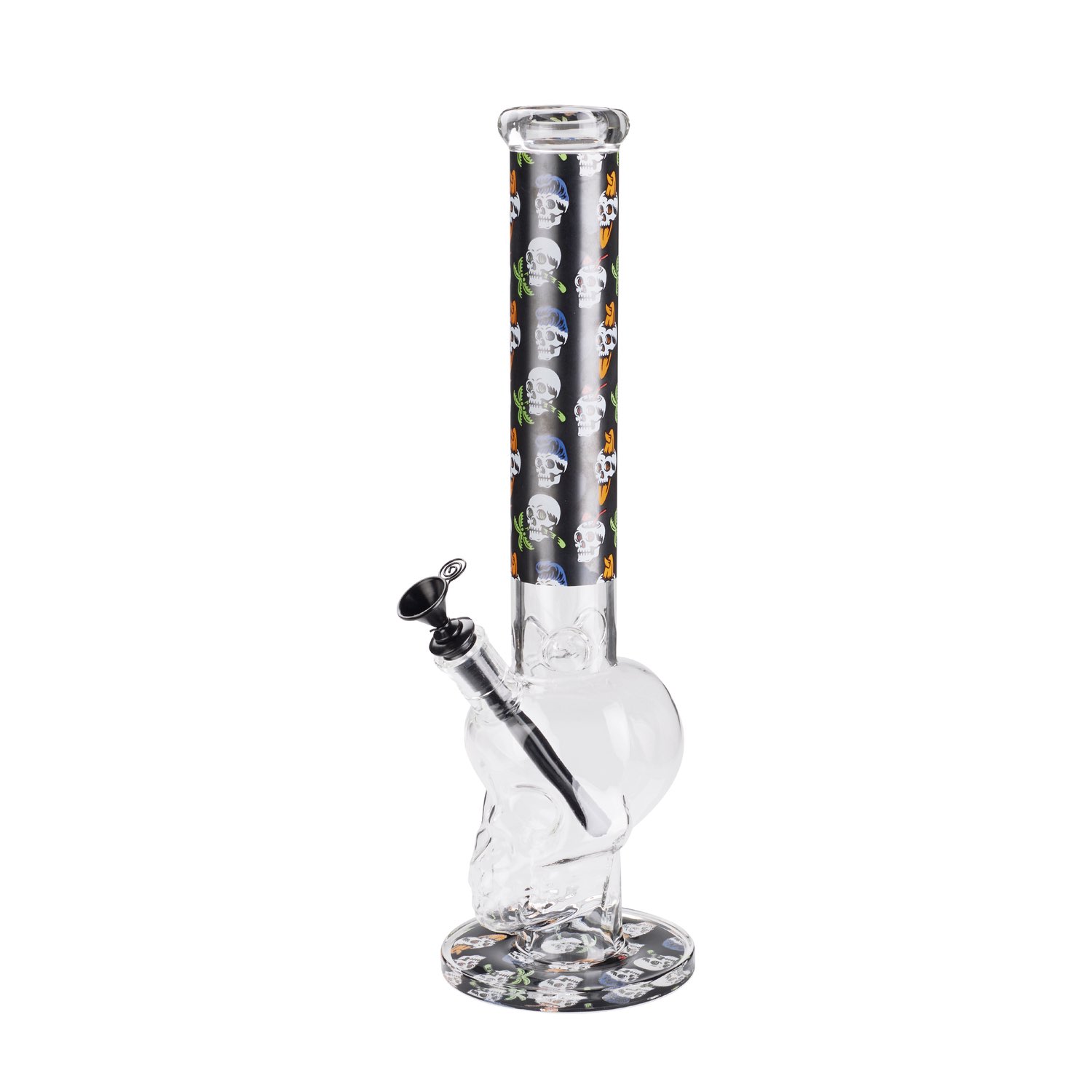 Champ High - Glas Bong Skull - 40mm - 41cm Bild 2