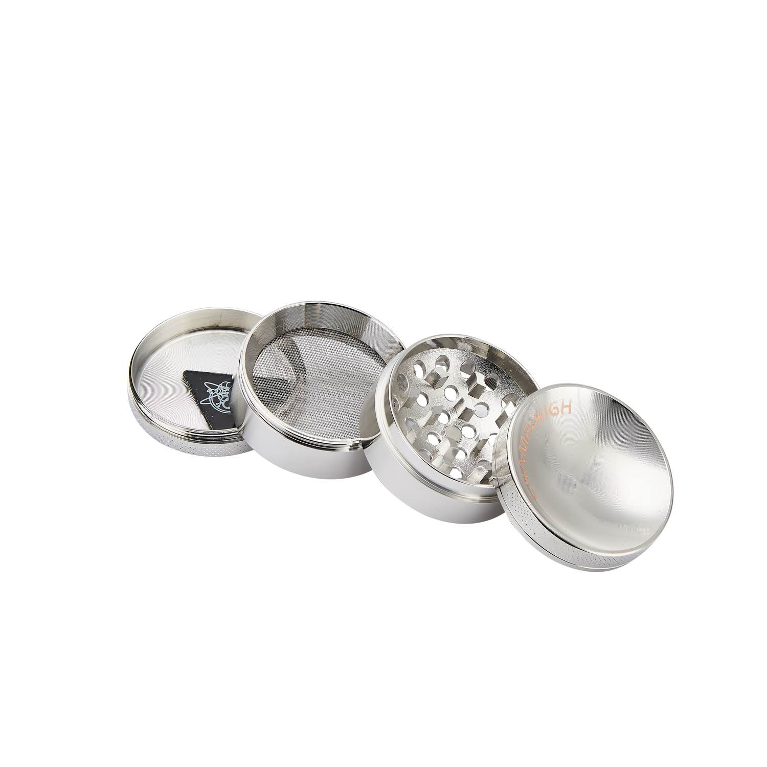 Champ High - Grinder Curved - 50mm - 4 Layers - Display - 9 Stück Bild 3