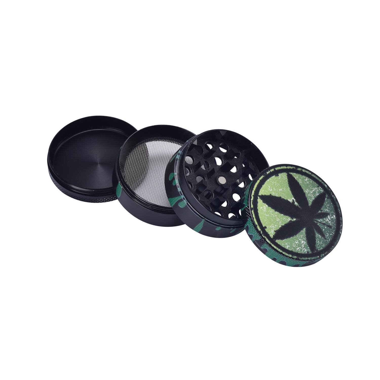 Champ High - Grinder Dripping Leaf Paint - 50mm - 4 Layers - Display - 9 Stück Bild 3