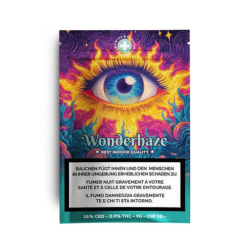 High Level Genetics - Wonderhaze - Indoor CBD Blüten - 2g