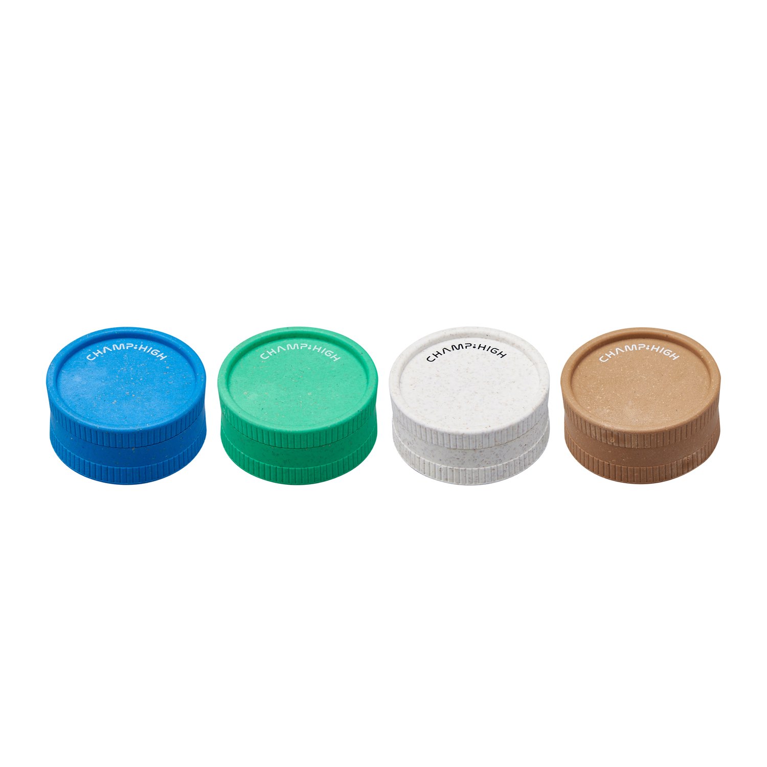 Champ High - Hemp Plastic Grinder - 42mm - 2 Layers - Display - 24 Stück Bild 2