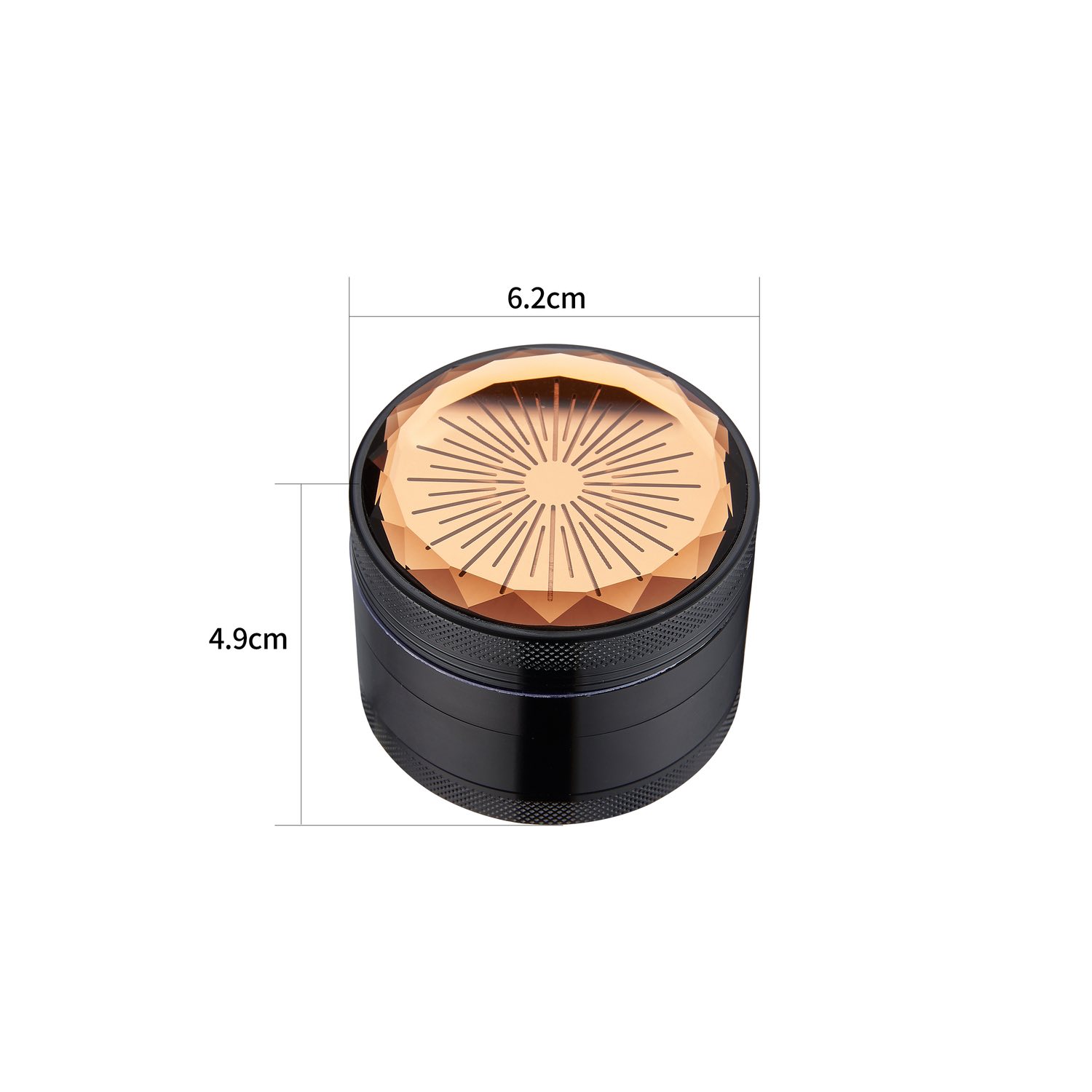 Champ High - Grinder Precious Stone - 63mm - 4 Layers - Display - 6 Stück Bild 4