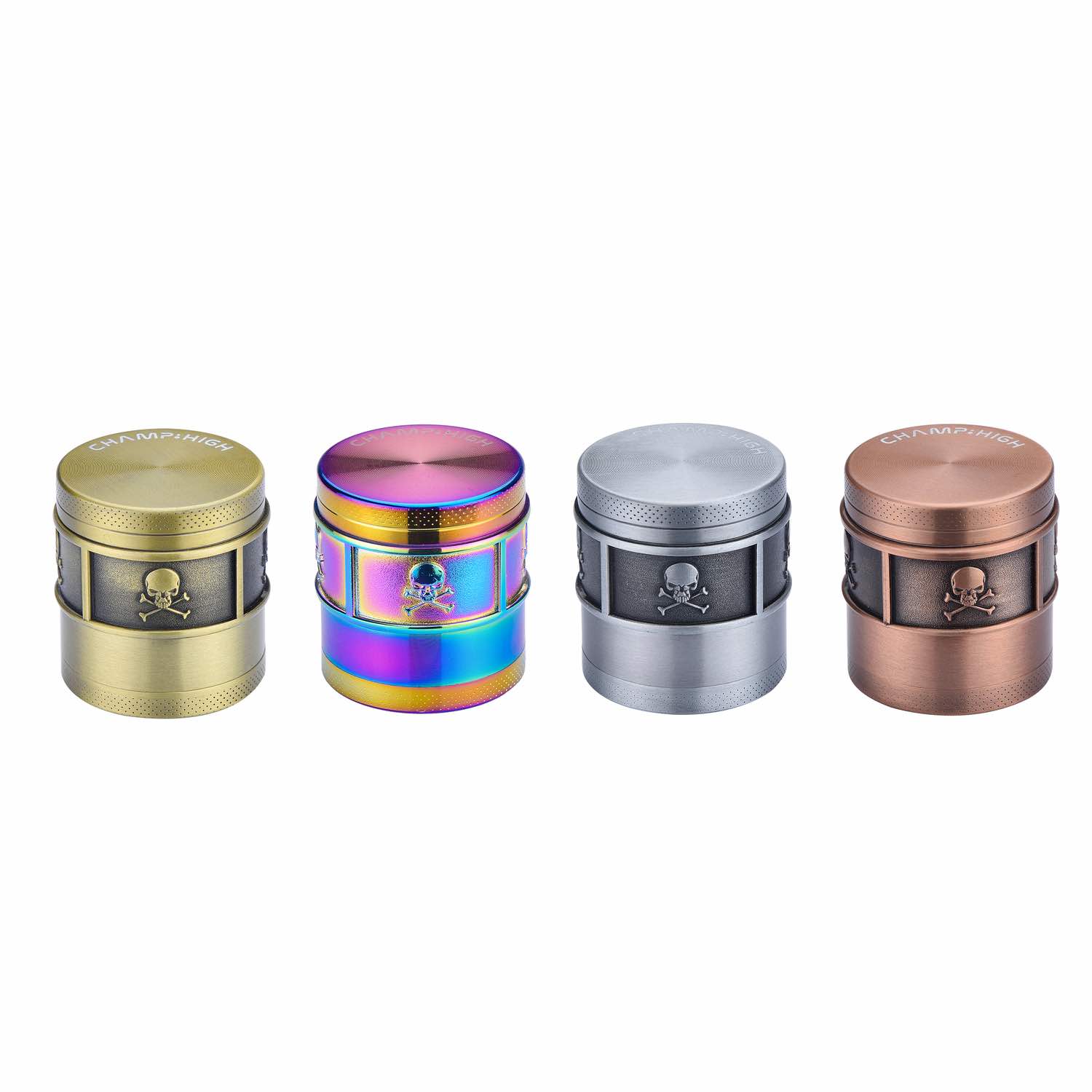 Champ High - Grinder Skull - 40mm - 4 Layers - Display - 12 Stück Bild 2