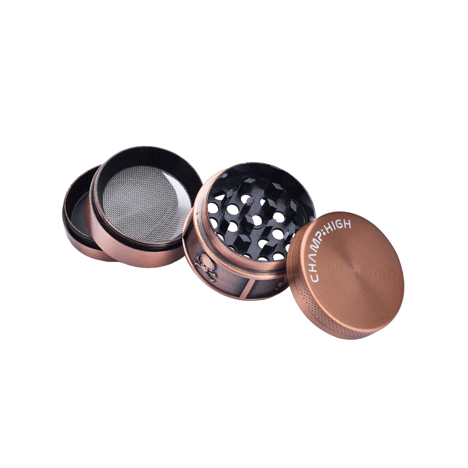 Champ High - Grinder Skull - 40mm - 4 Layers - Display - 12 Stück Bild 3