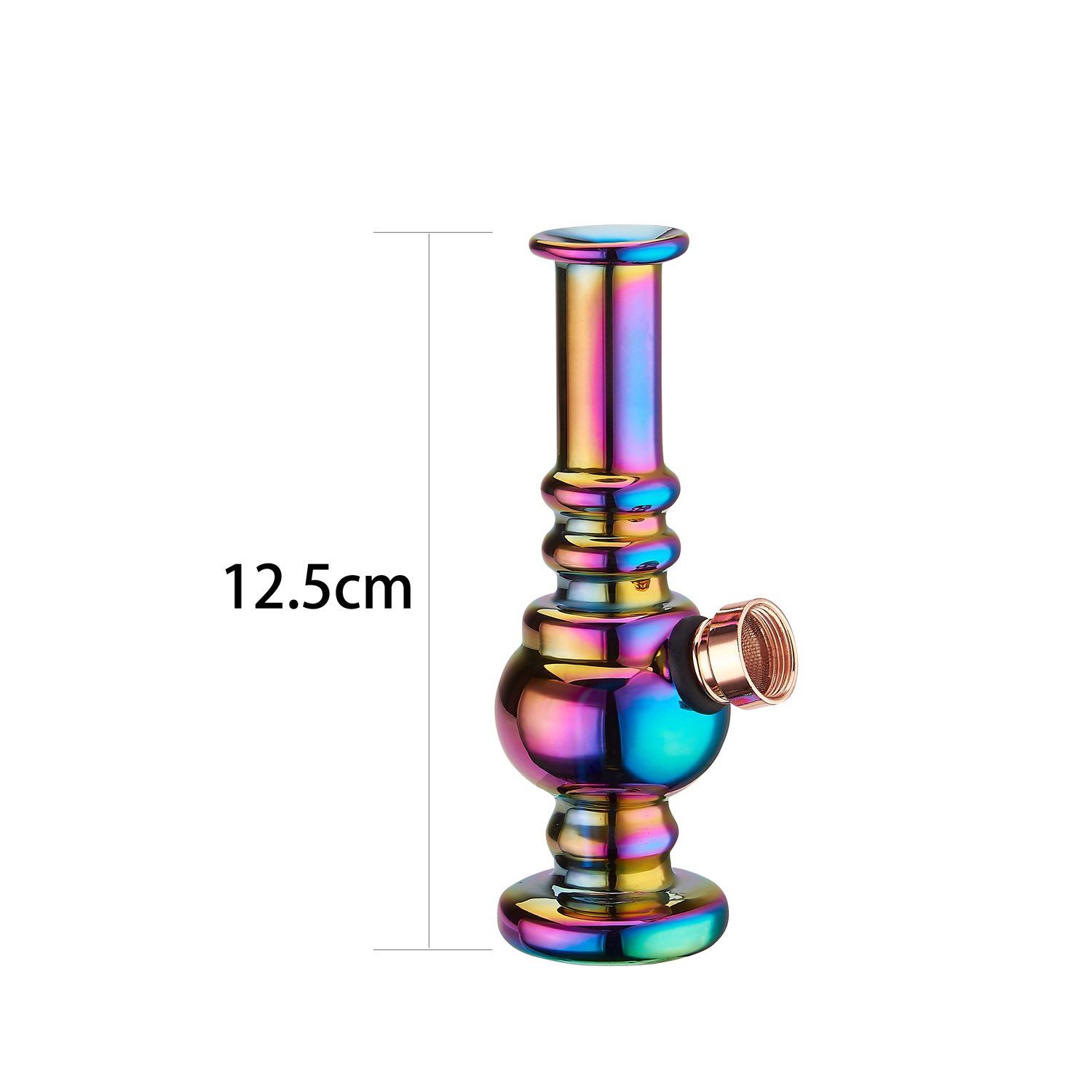 Champ High - Mini Rainbow Glass Bong - 12.5cm - Display - 12 Stück Bild 3