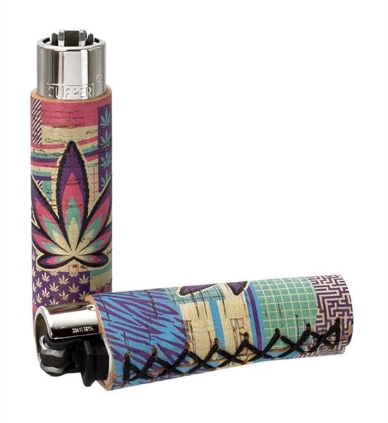 Clipper - Kork Cover - Hemp Leaves - Display - 30 Stück Bild 2
