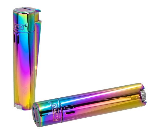 Clipper - Jetflame - Metal - ICY - Rainbow - Display - 12 Stück Bild 2