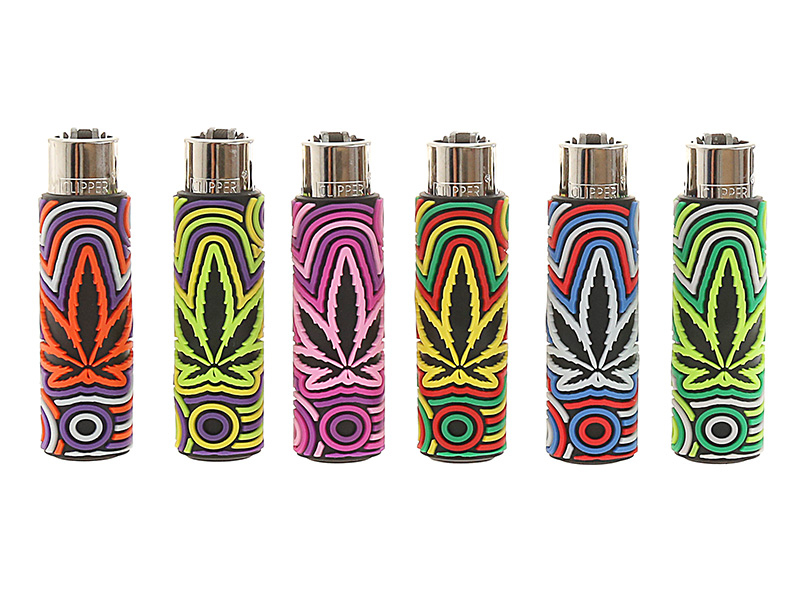 Clipper - Silikon Cover - Circle Leaves - Display - 30 Stück Bild 2