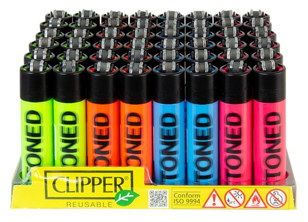 Clipper - STONED Blurry Fluo - Display - 48 Stück