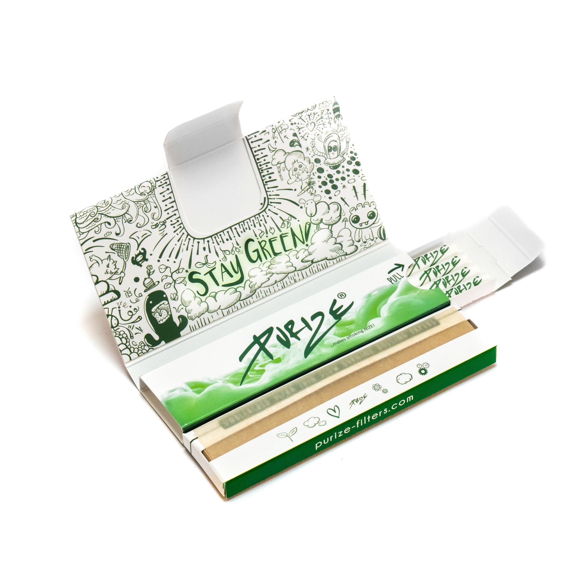 Purize - Papes'n'Tips - King Size Slim - Box - 12 Stück