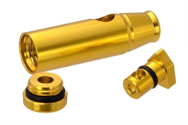 Dosierer / Sniffer - BLIZZARD - Aluminium - Gold Bild 2