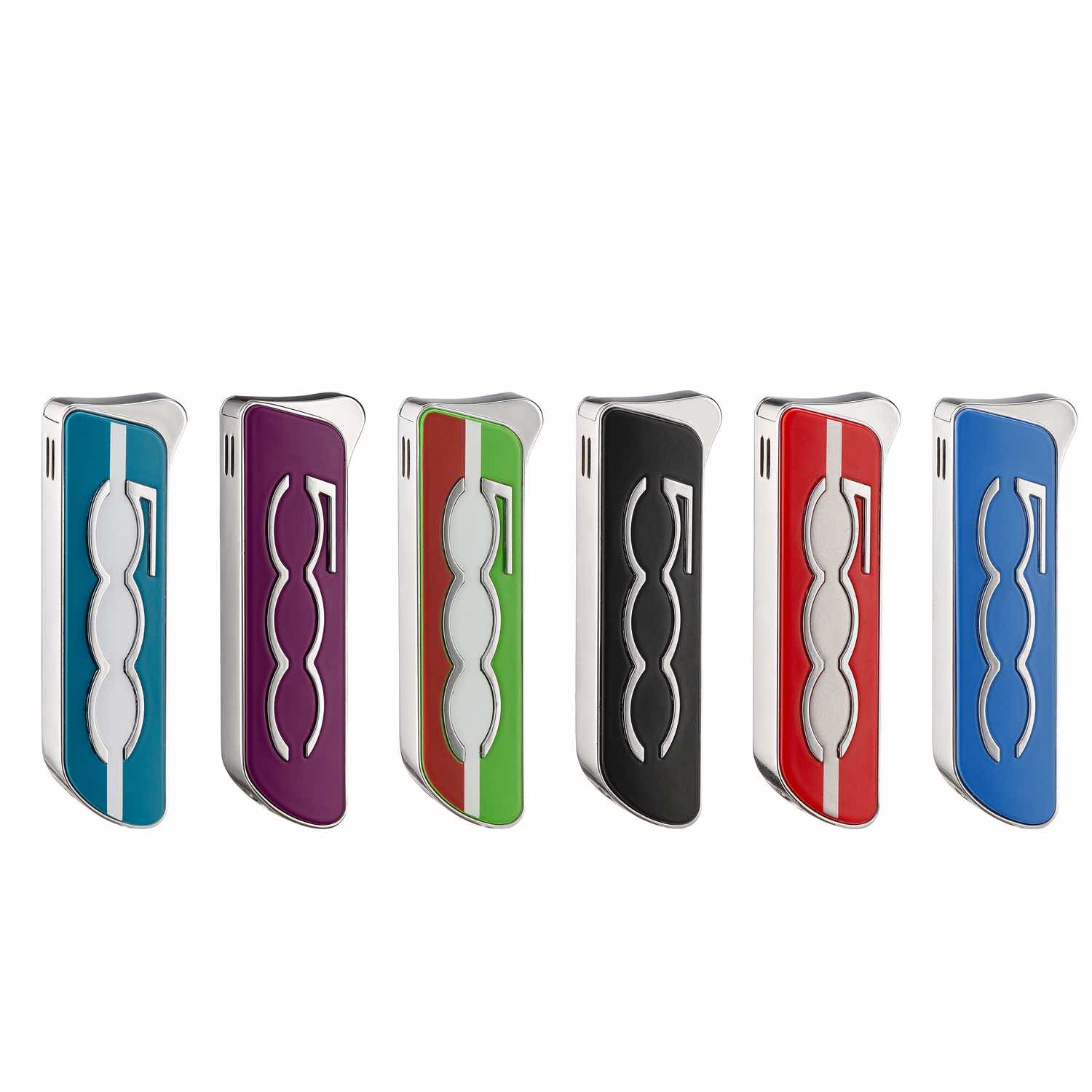 FIAT 500 - Feuerzeug - Badge/Logo - Display - 12 Stück Bild 2