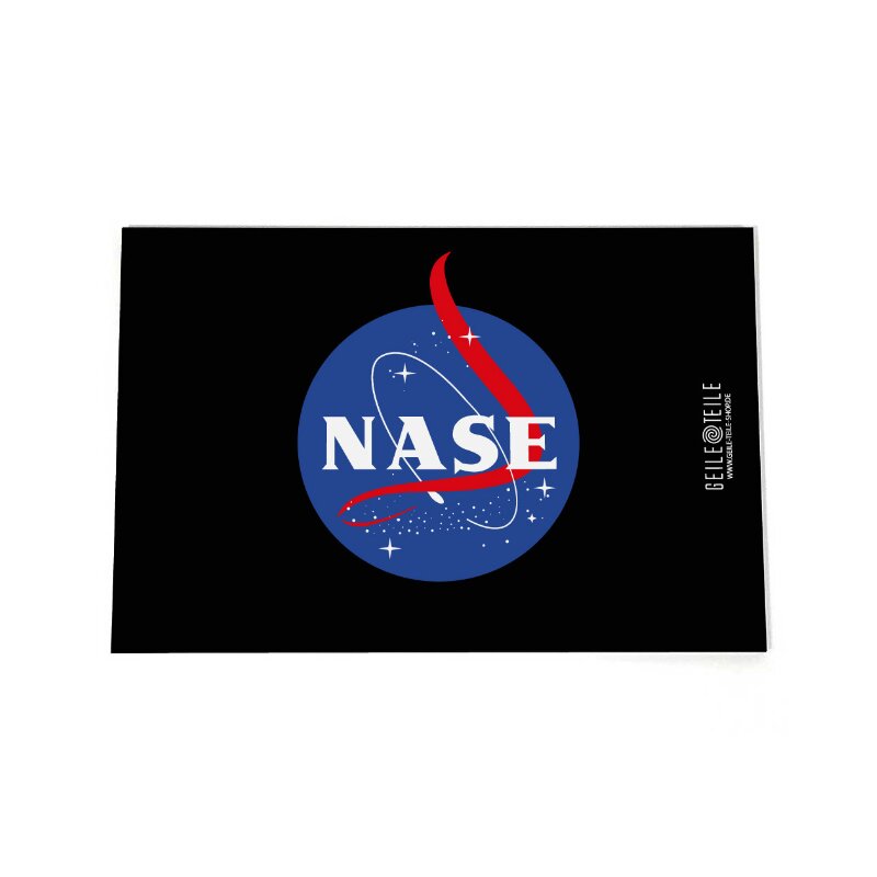 Geile Teile - Ziehbrettchen Acryl - NASE - 22 x 14cm