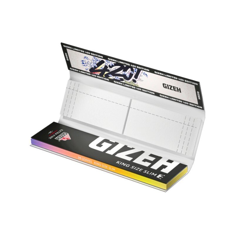 GIZEH - King Size Slim + Tips - 420 Sneaker Edition - Box - 26 Stück Bild 3