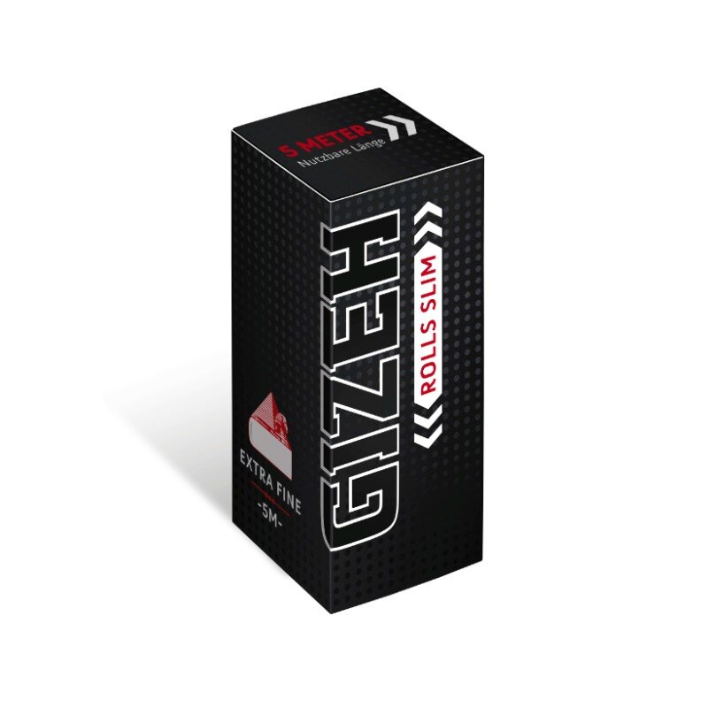 GIZEH - Rolls Slim - Black - 5 Meter - Box - 20 Stück Bild 2