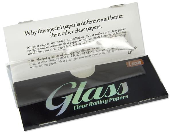 GLASS - Clear Rolling Papers KS - Box - 24 x 40 Stück Bild 3