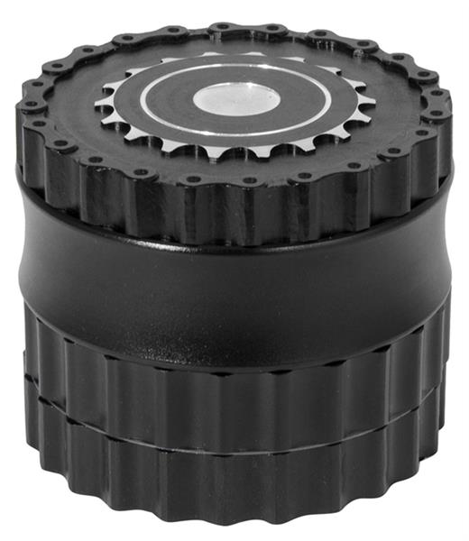 Grinder Alu Chain - 62mm - 6 Layers - Black
