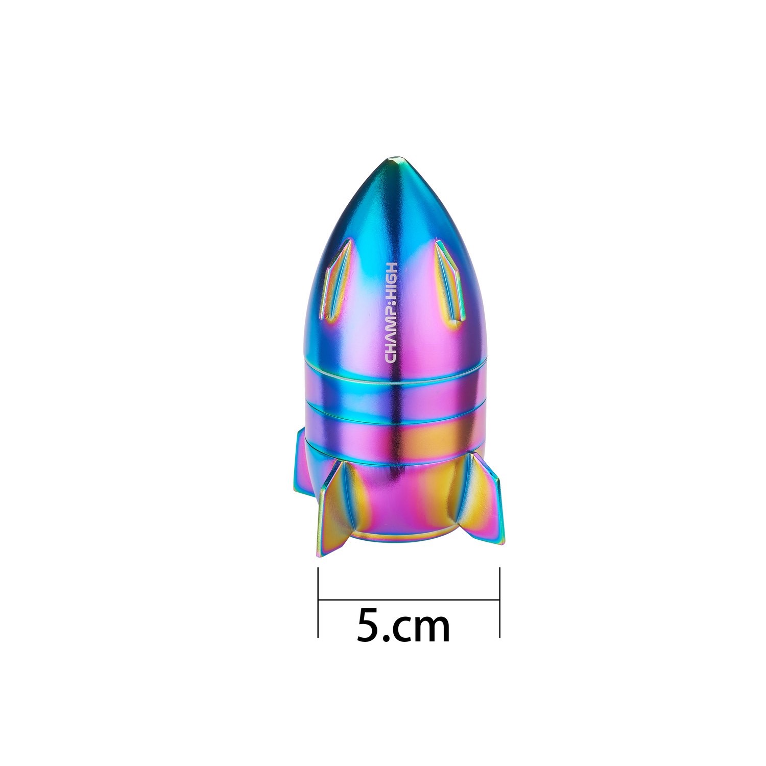 Champ High - Grinder Spaceship - Rainbow - 50mm - 4 Layers - Box - 1 Stück Bild 4