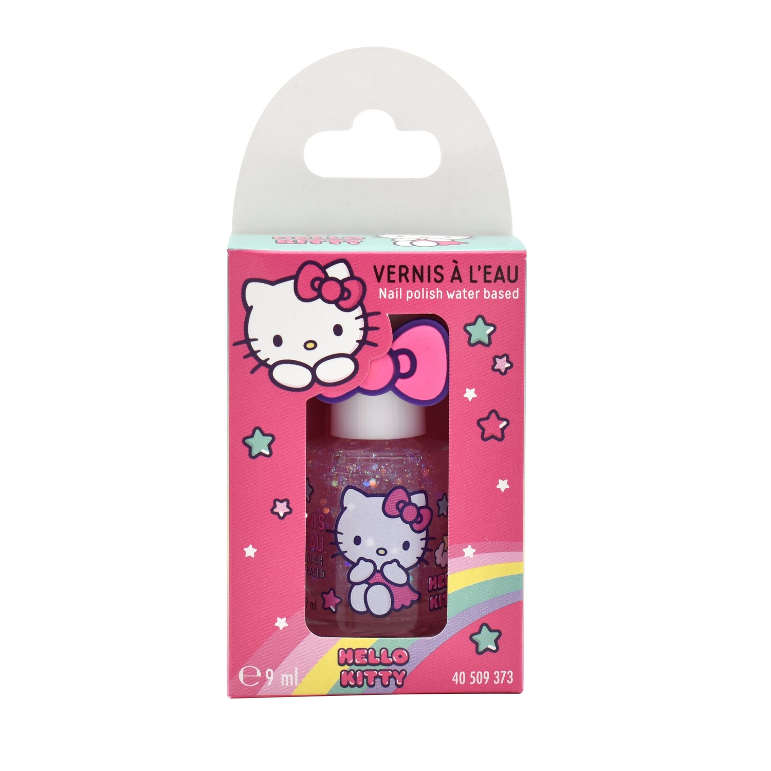 Nagellack wasserbasiert - Hello Kitty - mit Ring - 9ml - 1 Stück Bild 2