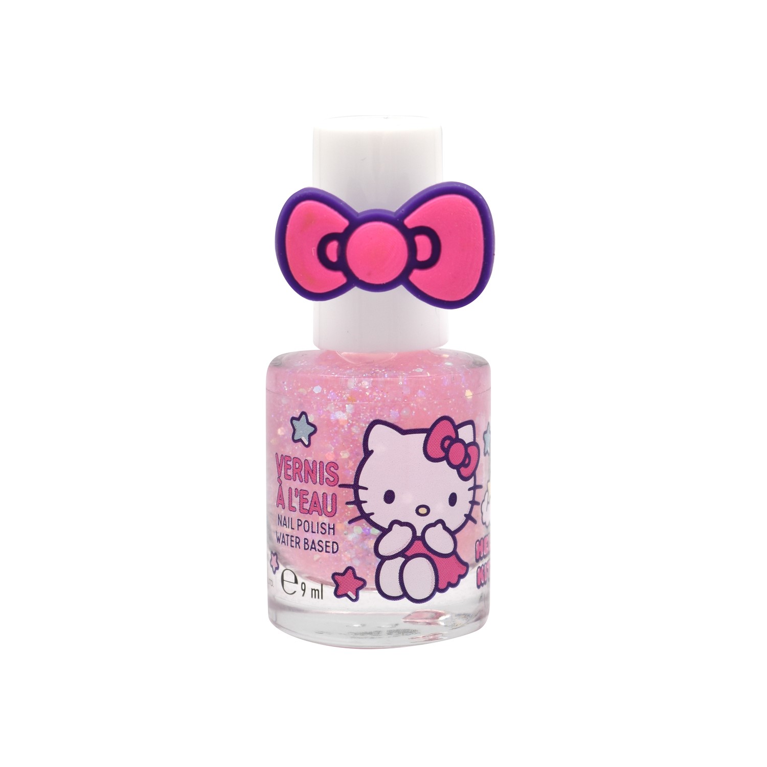 Nagellack wasserbasiert - Hello Kitty - mit Ring - 9ml - 1 Stück Bild 3